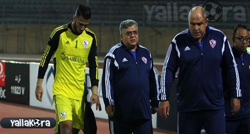 الشناوي يقطع تدريباته "الخفيفة" ويضع قدمه في "الجبس" مجدداً